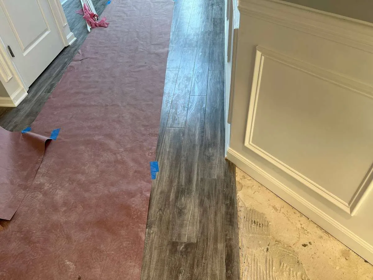 Completed marble shower restoration in Maple Valley